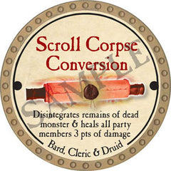 Scroll Corpse Conversion - 2017 (Gold)