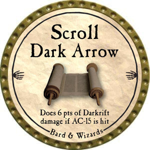 Scroll Dark Arrow - 2012 (Gold)