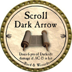 Scroll Dark Arrow - 2012 (Gold)