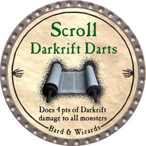 Scroll Darkrift Darts - 2012 (Platinum) - C37