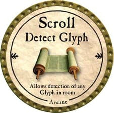Scroll Detect Glyph - 2009 (Gold)