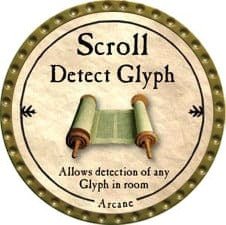 Scroll Detect Glyph - 2009 (Gold) - C