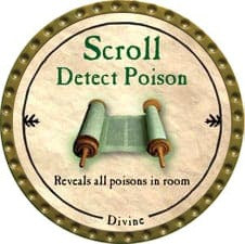 Scroll Detect Poison (UC-D) - 2009 (Gold) - UC
