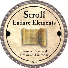 Scroll Endure Elements (C) - 2011 (Platinum) - C