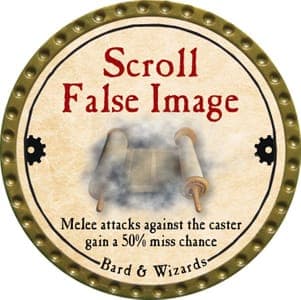 Scroll False Image - 2013 (Gold) - R