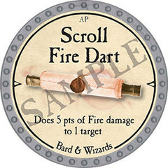Scroll Fire Dart - 2021 (Platinum) - C