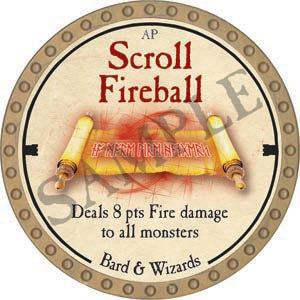 Scroll Fireball - 2020 (Gold)