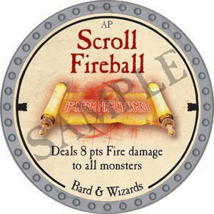 Scroll Fireball - 2020 (Platinum) - C66
