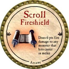 Scroll Fireshield - 2009 (Gold)