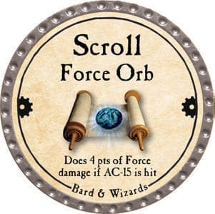 Scroll Force Orb - 2013 (Platinum) - C