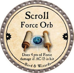 Scroll Force Orb - 2013 (Platinum) - C