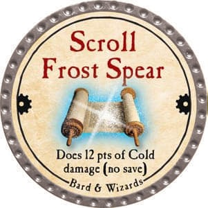Scroll Frost Spear - 2013 (Platinum)