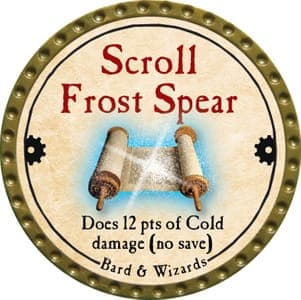 Scroll Frost Spear - 2013 (Gold)