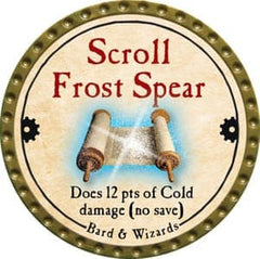 Scroll Frost Spear - 2013 (Gold)