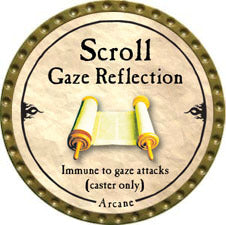 Scroll Gaze Reflection - 2010 (Gold)