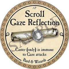 Scroll Gaze Reflection - 2023 (Gold)