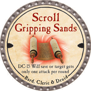 Scroll Gripping Sands - 2014 (Platinum) - R