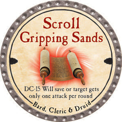 Scroll Gripping Sands - 2014 (Platinum) - R