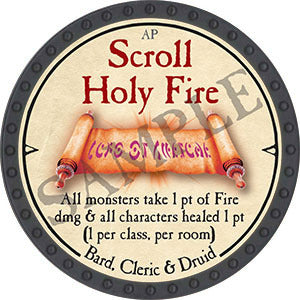 Scroll Holy Fire - 2021 (Onyx) - C26