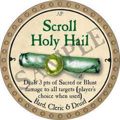 Scroll Holy Hail - 2022 (Gold) - UC
