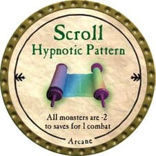 Scroll Hypnotic Pattern - 2009 (Gold) - UC
