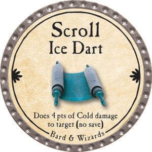Scroll Ice Dart - 2015 (Platinum)