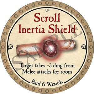 Scroll Inertia Shield - 2023 (Gold)