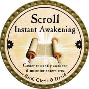 Scroll Instant Awakening - 2013 (Gold) - C37