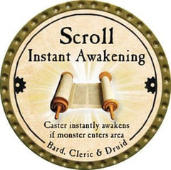 Scroll Instant Awakening - 2013 (Gold) - C