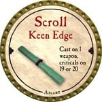 Scroll Keen Edge - 2008 (Gold)