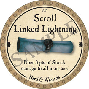 Scroll Linked Lightning - 2018 (Gold)