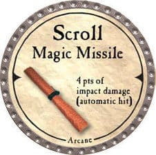 Scroll Magic Missile - 2007 (Platinum)