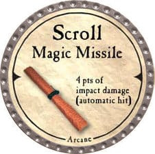 Scroll Magic Missile - 2007 (Platinum)