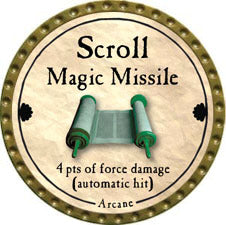 Scroll Magic Missile - 2011 (Gold) - C