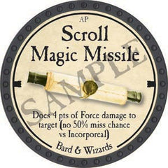 Scroll Magic Missile - 2020 (Onyx) - C37