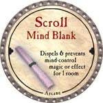 Scroll Mind Blank - 2008 (Platinum) - C37