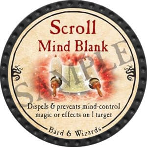 Scroll Mind Blank - 2016 (Onyx) - C26