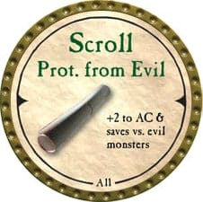 Scroll Prot. from Evil - 2007 (Gold)