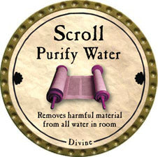 Scroll Purify Water - 2011 (Gold)