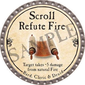 Scroll Refute Fire - 2016 (Platinum)