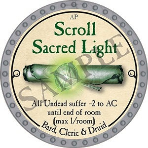 Scroll Sacred Light - 2023 (Platinum) - UC