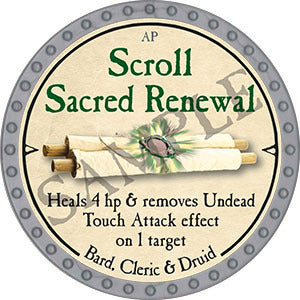 Scroll Sacred Renewal - 2021 (Platinum) - UC