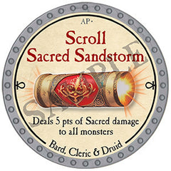 Scroll Sacred Sandstorm - 2024 (Platinum) - R