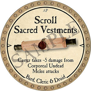 Scroll Sacred Vestments - 2021 (Gold) - C17