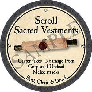Scroll Sacred Vestments - 2021 (Onyx) - C37