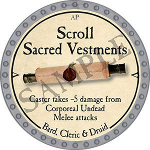 Scroll Sacred Vestments - 2021 (Platinum)