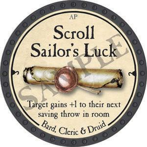 Scroll Sailor's Luck - 2022 (Onyx) - C37