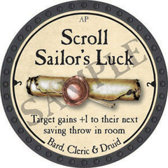Scroll Sailor's Luck - 2022 (Onyx) - C37