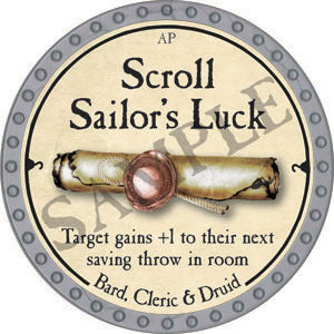 Scroll Sailor's Luck - 2022 (Platinum)