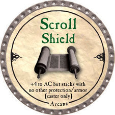 Scroll Shield - 2010 (Platinum) - C37